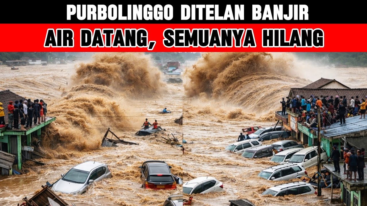 Banjir Bandang Purbolinggo Menelan Segalanya | Peringatan Keras untuk Indonesia yang Terluka
