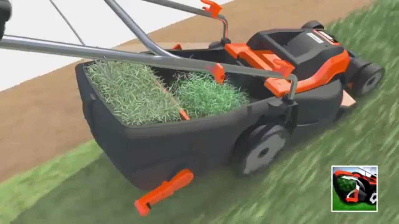 Black and Decker BEMW471BH  1600W 38cm Lawn Mower Electric Lawn Mower