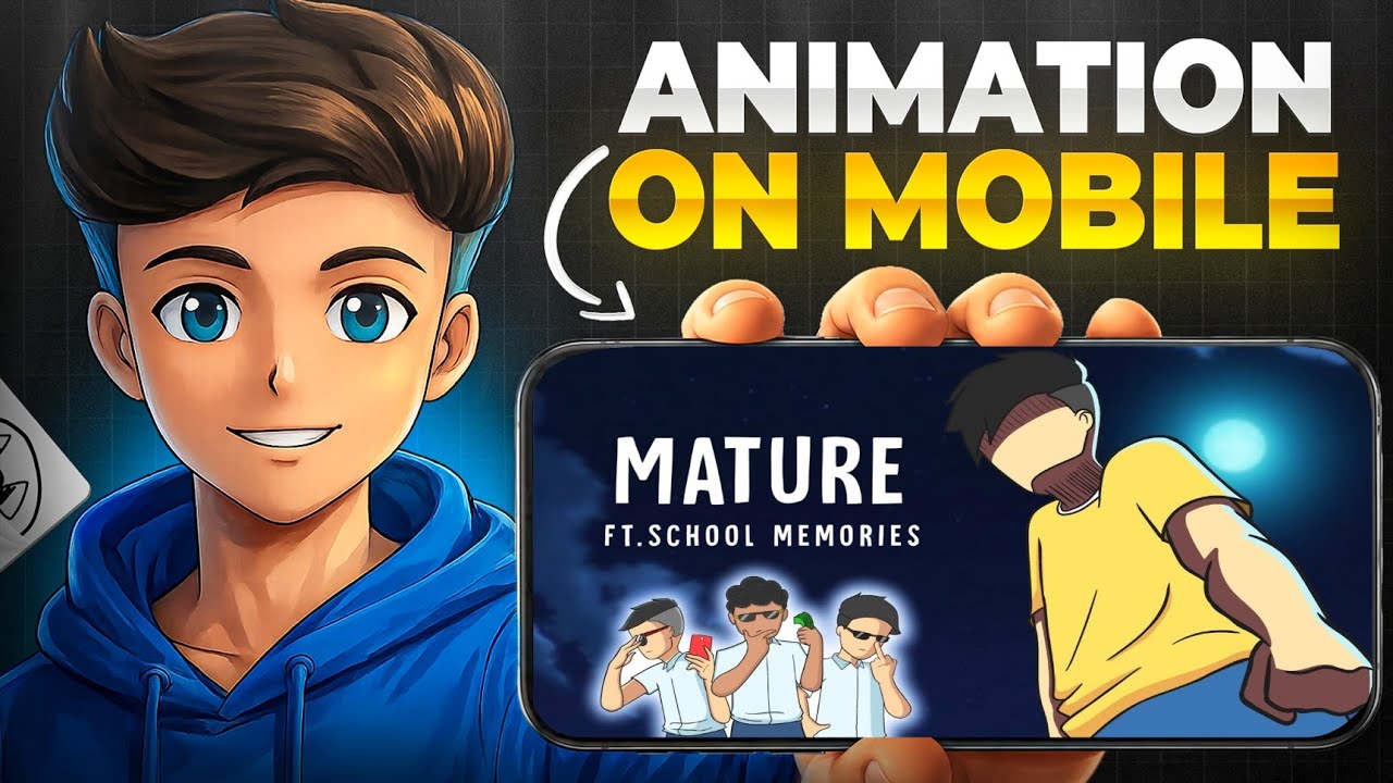 How To Make Animation Video Like Rg Bucket list On Mobile - Full Process | Op Animation