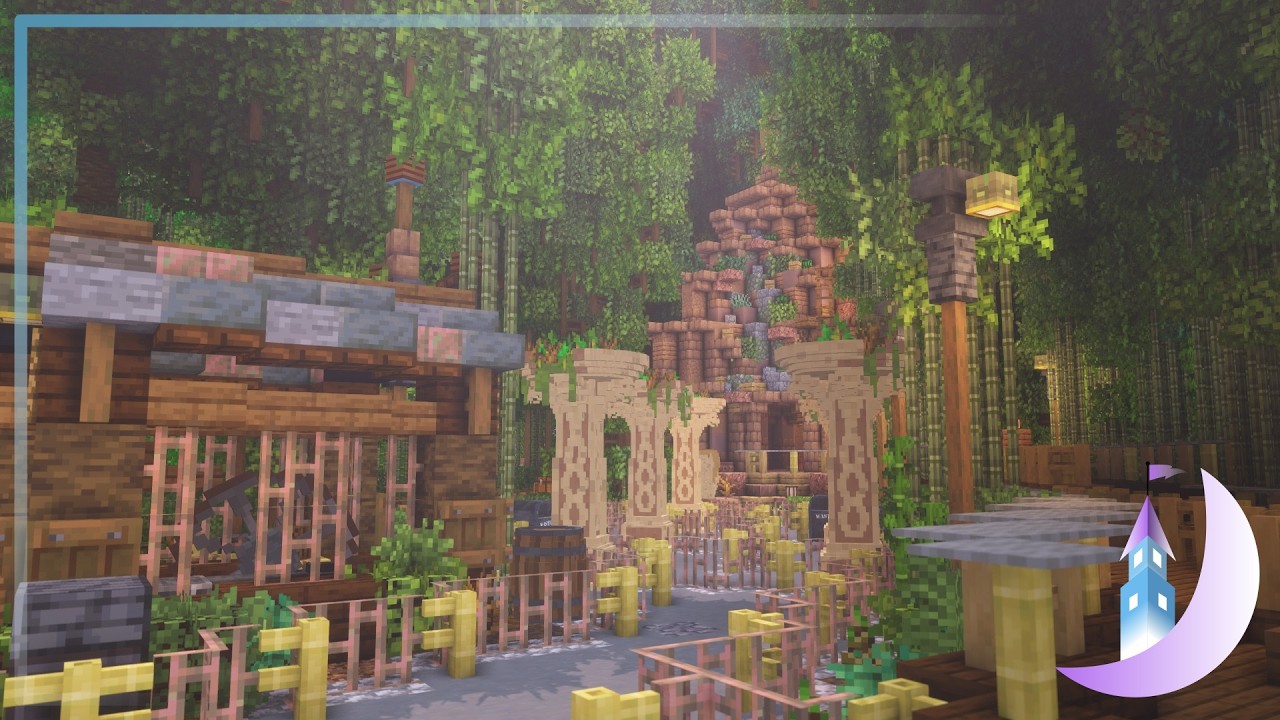 [4K] Indiana Jones Adventure ~ Minecraft Ride POV