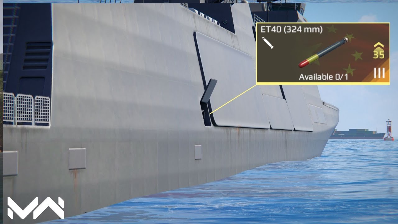 New OP Torpedo - ET40 - This Torpedo like a HUWS - Modern Warships