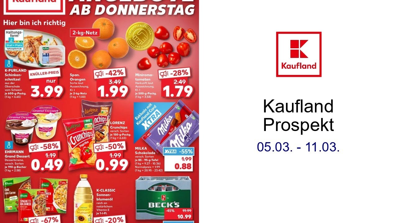 Kaufland Prospekt   05.03. - 11.03.