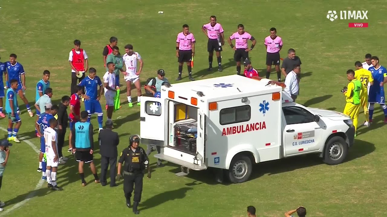 Guillermo Larios se descompensa al finalizar el partido | Ayacucho FC vs Alianza Atlético