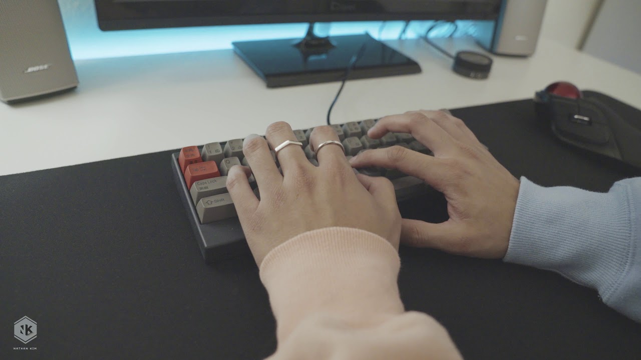 Lubed/Silenced Hi-Pro 55g HHKB Pro 2 Typing Sounds - 5 MINUTE ASMR