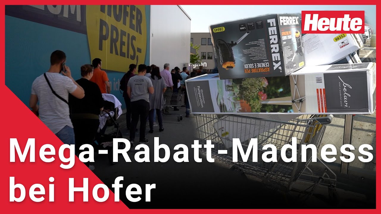 Mega-Rabatt-Madness bei Hofer