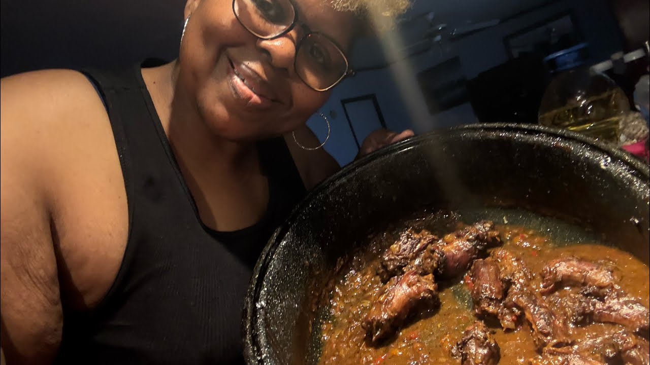 Very Tender Smothered Turkey Necks.