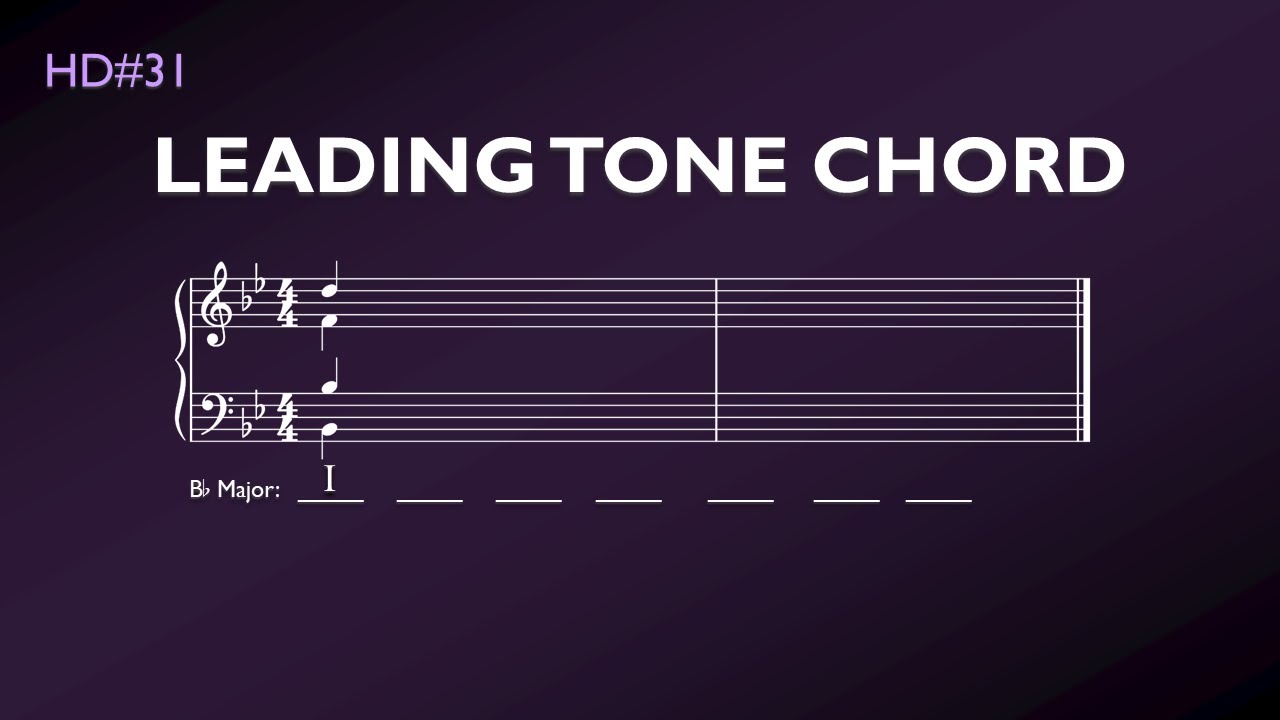Harmonic Dictation #31 – The viiº6 Chord (Major)