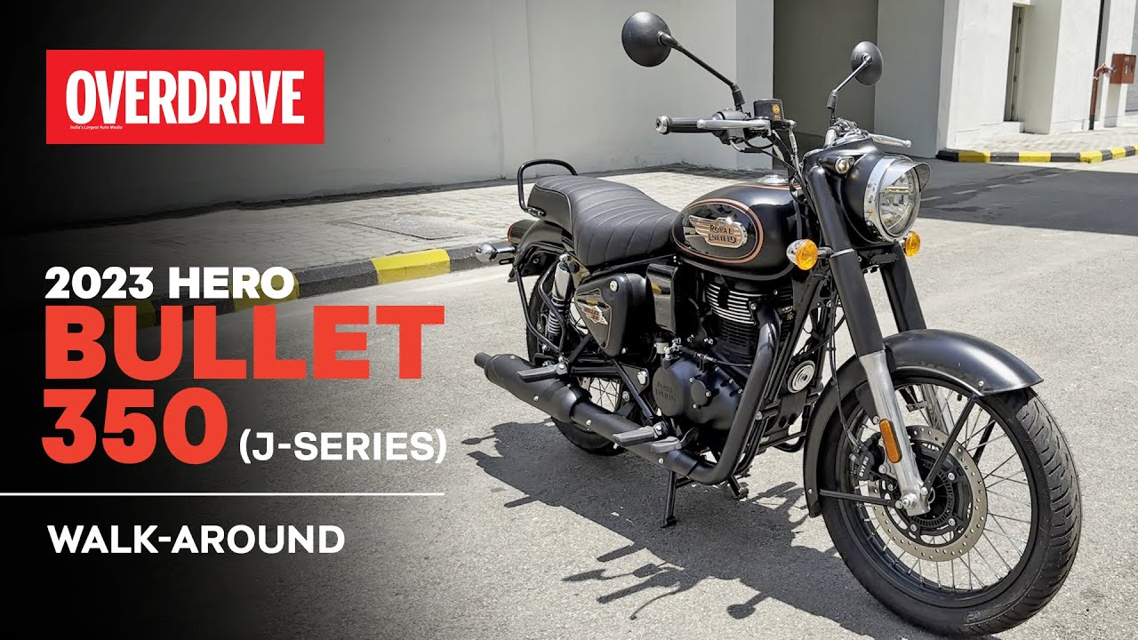 2023 Royal Enfield Bullet 350 (J-series) - walk-around, design changes and exhaust note | OVERDRIVE