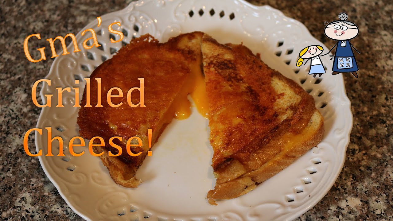 How to make Gma's Ultimate Grilled Cheese Sandwich  ~  Inside Out Cheese Sandwich