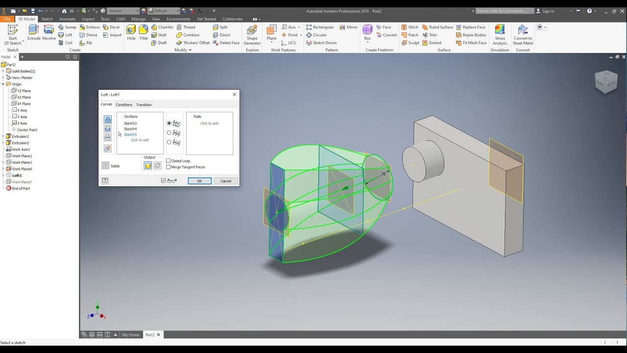 17 Explicación esencial de planos de trabajo de Inventor Pro CAD CAM
