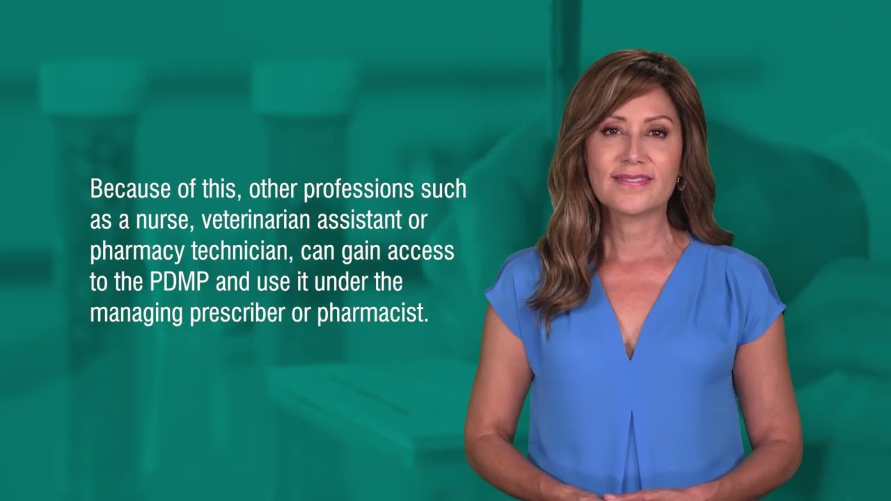 Prescription Drug Monitoring Program PDMP Training