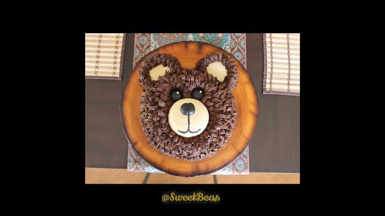 Furry Bear Cake Tutuorial