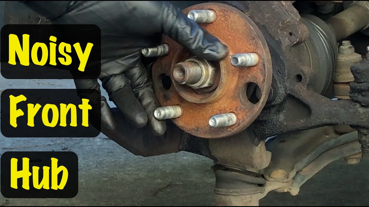 1998 - 2005 Chevy Cavalier Sunfire Front Wheel Hub Replacement & Bearing Noise Isolation Techniques