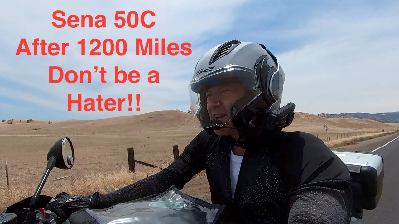 Sena 50C After 1200 Miles - OTS Second Review