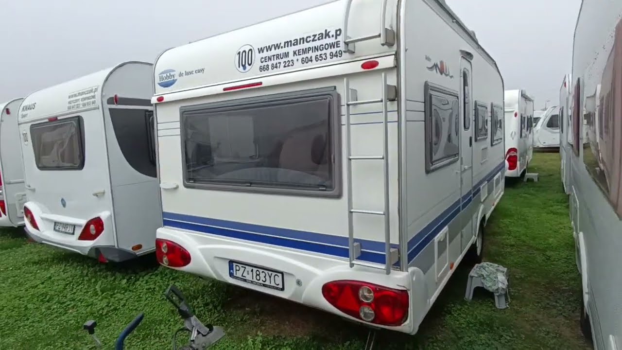Hobby De Luxe easy 2005r - Centrum Kempingowe Mańczak