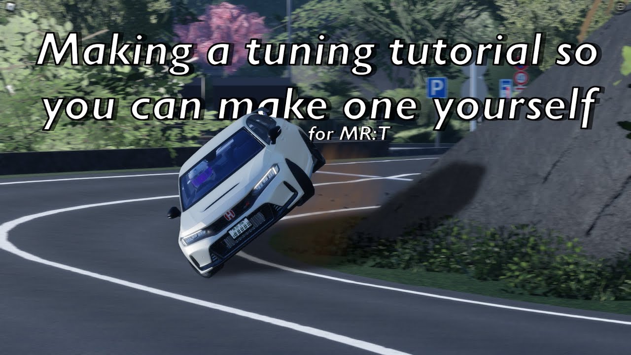 Making a tuning tutorial so you can make one yourself | Midnight Racing: Tokyo