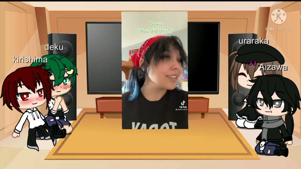 bnha react to kirideku