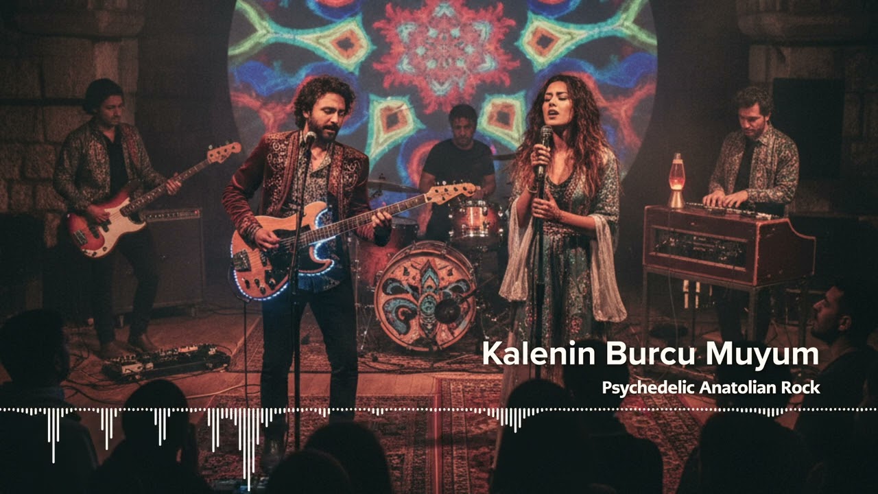 Kalenin Burcu Muyum - Psychedelic Anatolian Rock #m&uuml;zik #t&uuml;rk&uuml;ler #t&uuml;rk&uuml;ler