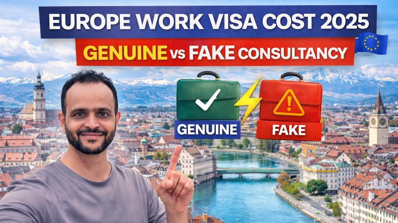 Europe Work Visa Cost 2026 | Genuine vs Fake Consultancy | Don't Get Scammed | Tabrez Malik