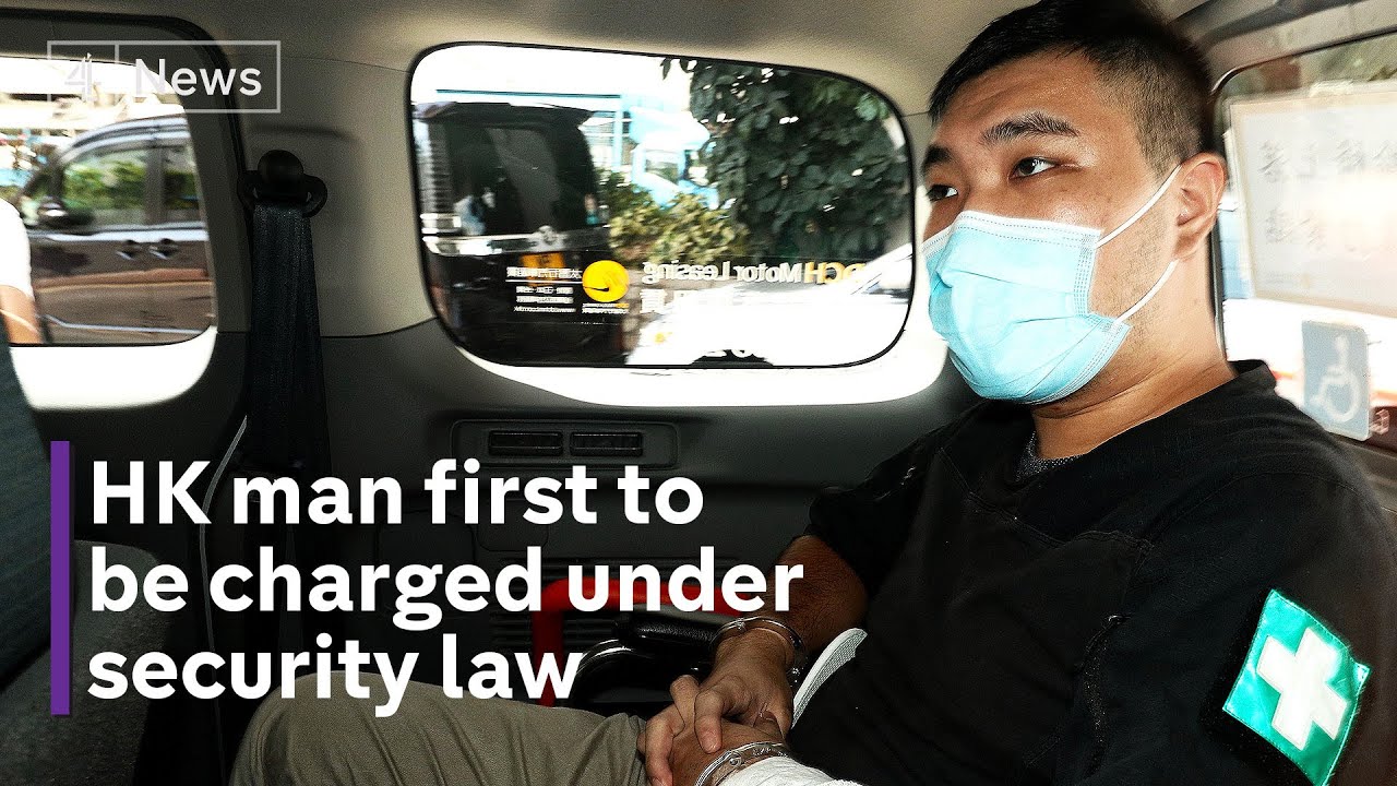 First person charged under new HK national security law found guilty