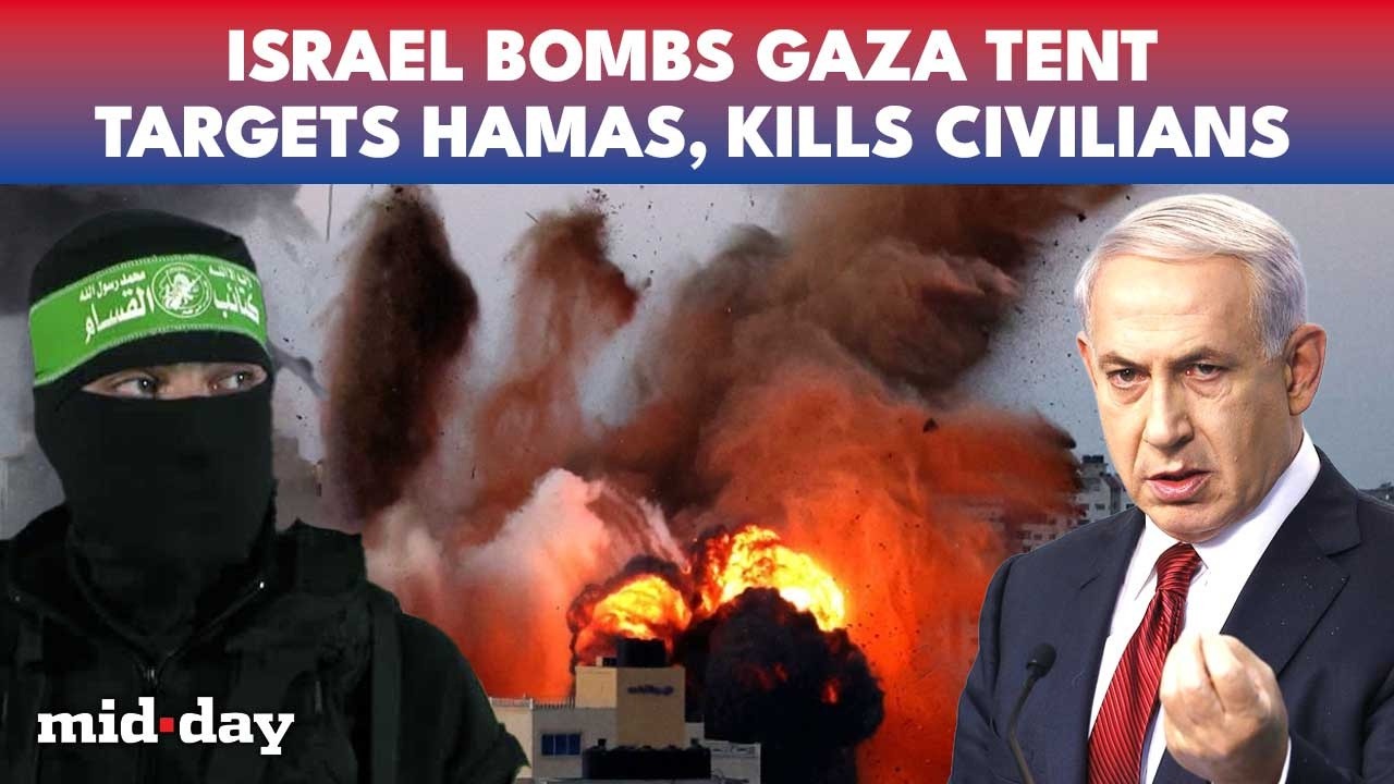 Israel POUNDS Central Gaza In DEADLY Strike, Shelter Camp UNDER FIRE as IDF cites Hamas target