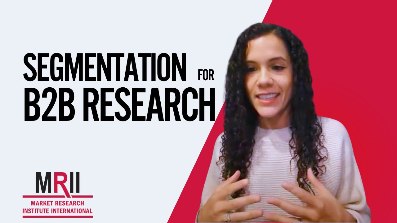 Segmentation for B2B Research