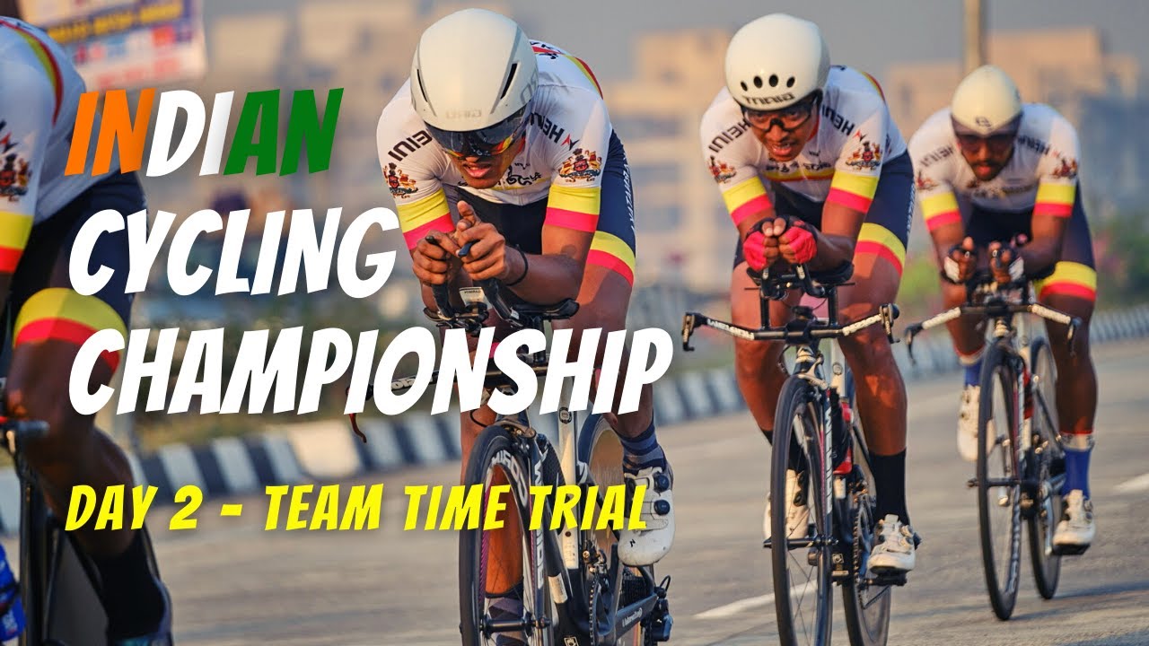 Indian Cycling Championship 2021 | Day 2 - TTT | Warm Up, Cool Down, & Training Tips Ft Naveen John