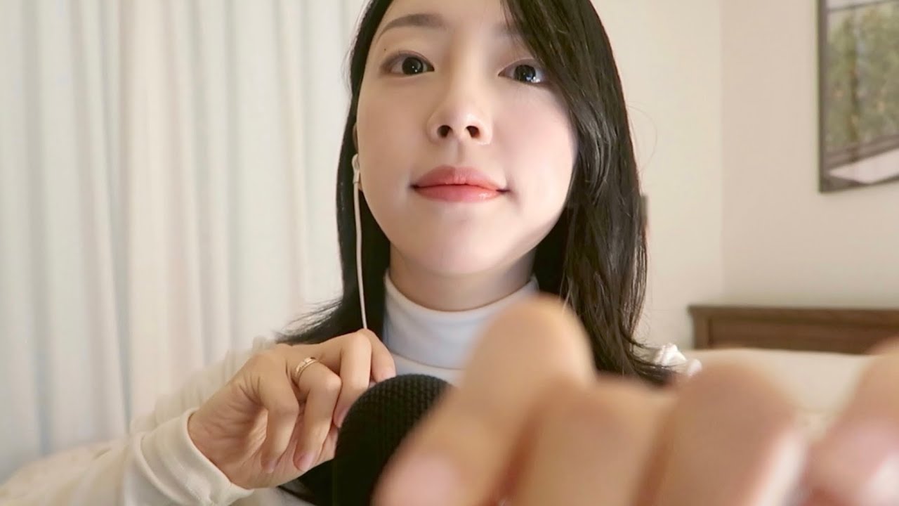 ASMR 시각적 팅글+ 탭핑 +도도도도+입소리 |새벽4시에 일어나려면 지금 자야돼 😴|Visual triggers asmr