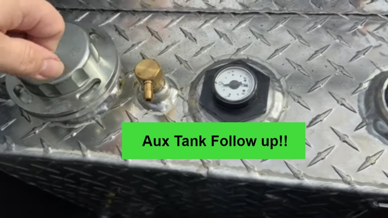 FOLLOW UP - RDS Aluminum Transfer Fuel Tank Toolbox Combo — 60 Gallon - 2019 FORD F250