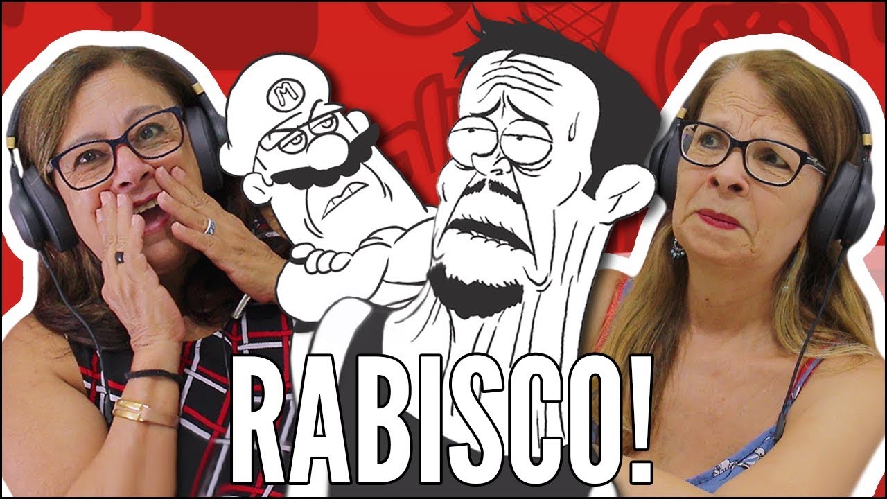 IDOSOS REAGEM A RABISCO - DÁ CABEÇADA NELE