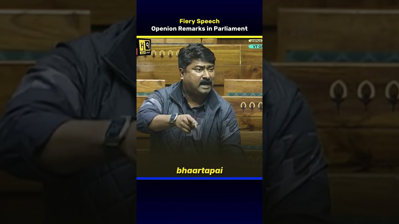 Vijay Kumar Hansdak opening remarks in Parliament | Fiery Speech | Direct News