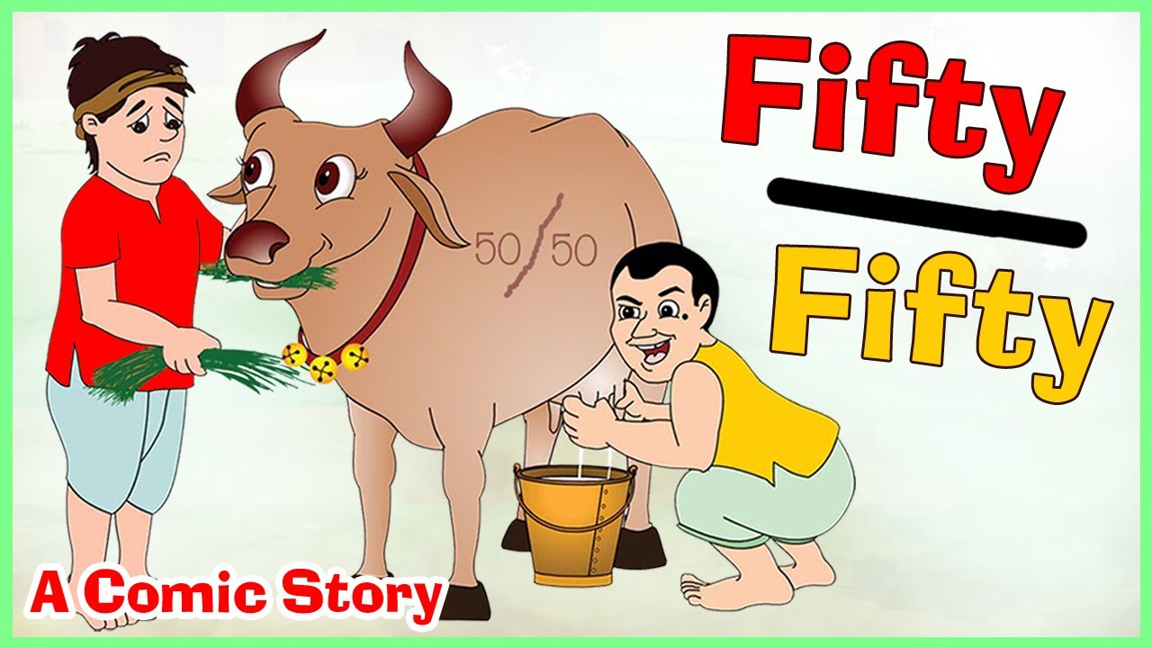 Fifty Fifty - Panchatantra Tales in English | Stories For Kids In English | Bedtime Stories