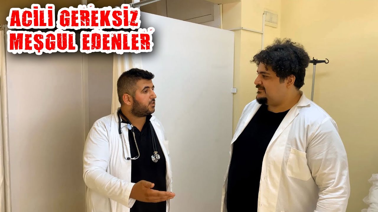 Acili Gereksiz Meşgul Edenler - Skeç
