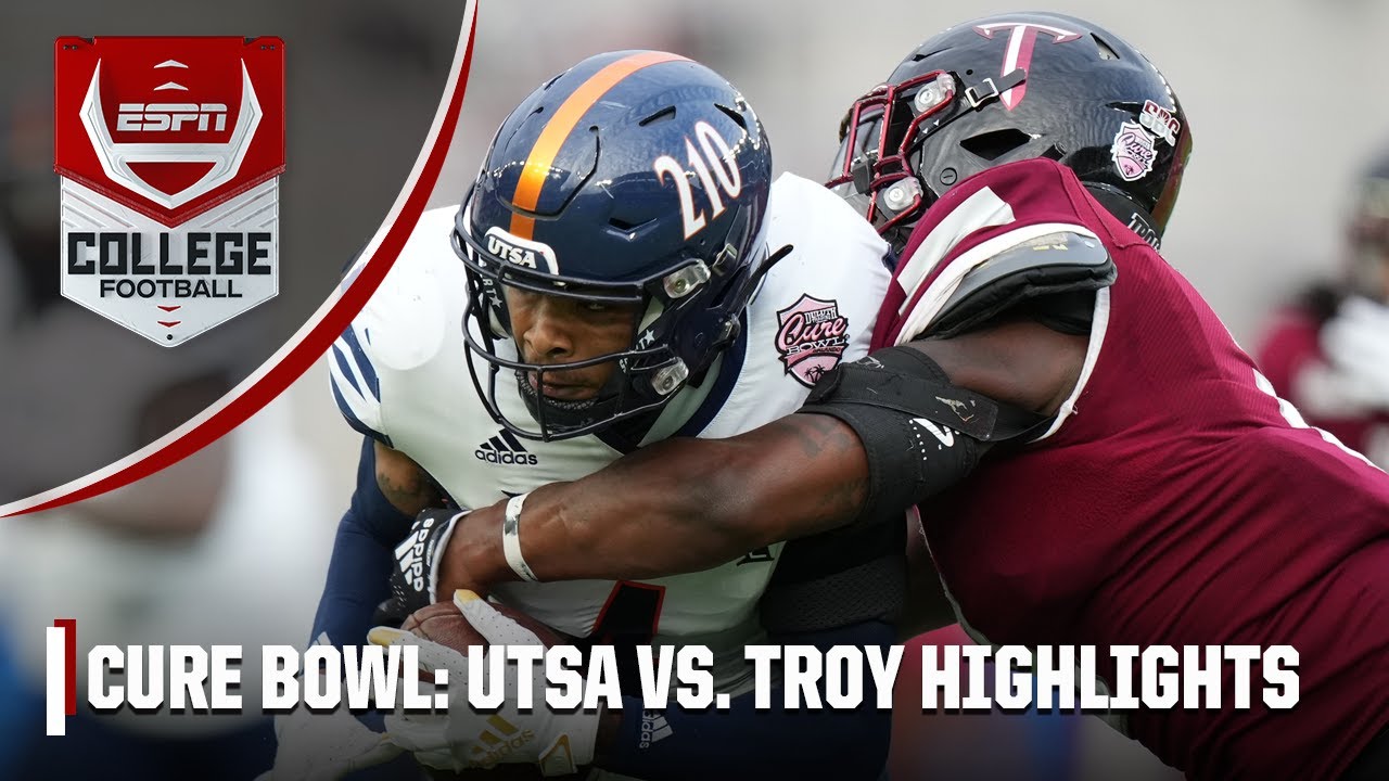 Cure Bowl: UTSA Roadrunners vs. Troy Trojans | Full Game Highlights