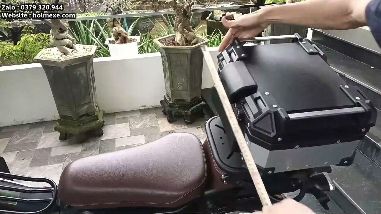 Baga Gập Yamaha PG1 Gắn Thùng Sau Top