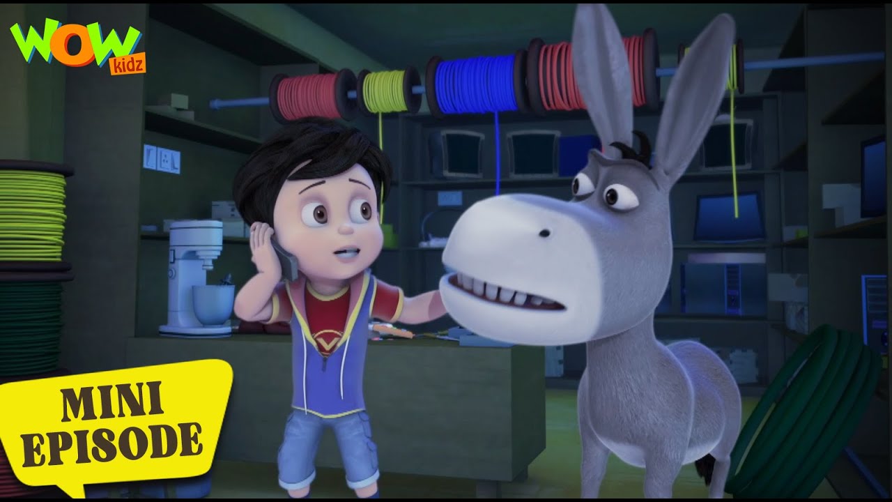 The Thief Parrot | Vir The Robot Boy Mini Episode | 13 | Cartoon for kids