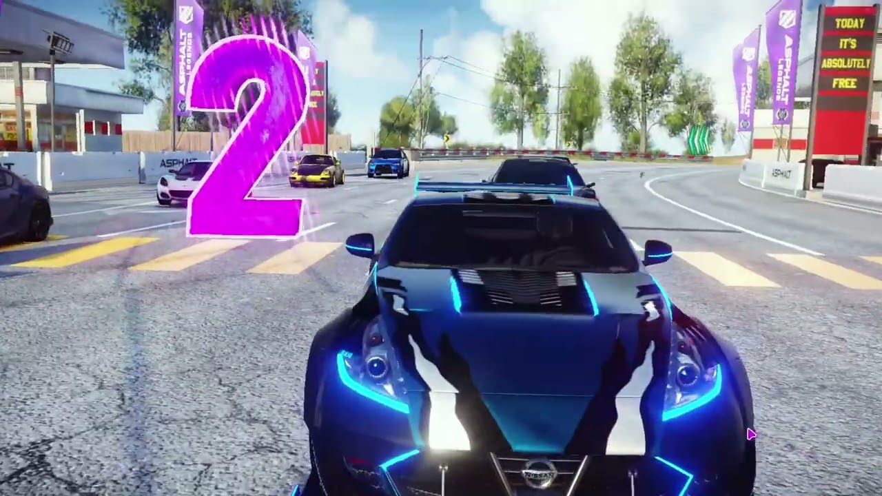 Aku meneruskan perjalanan ku di game asphalt legend