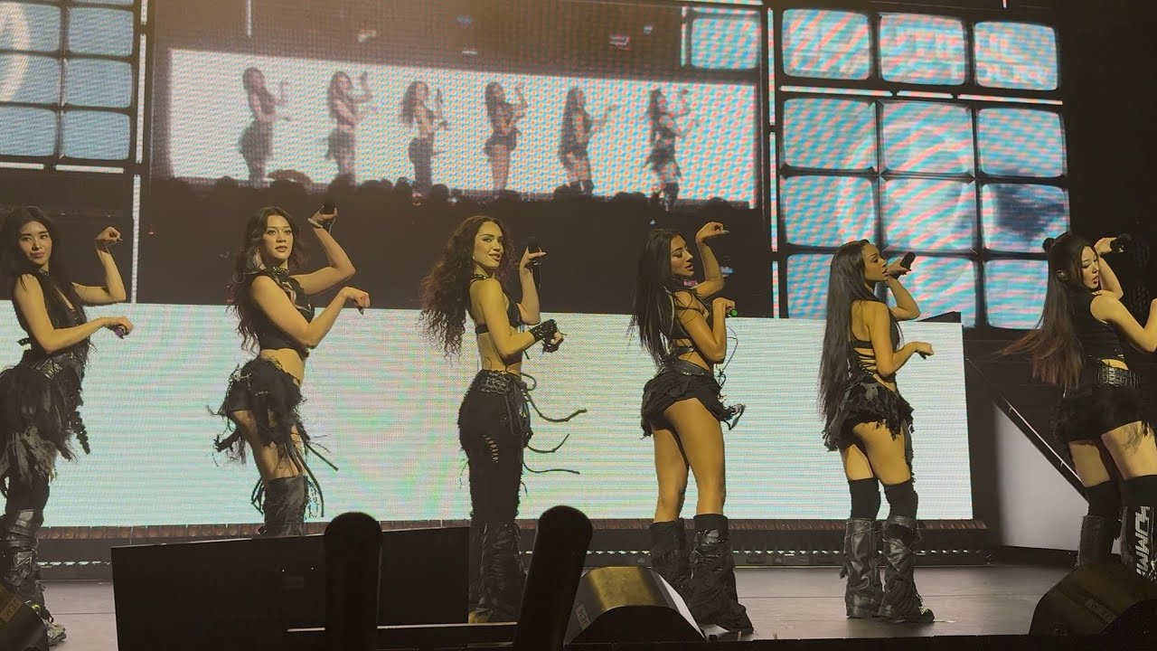 GAP Milkshake Dance KATSEYE 251213 Beautiful Chaos Tour LA Day 2 Concert