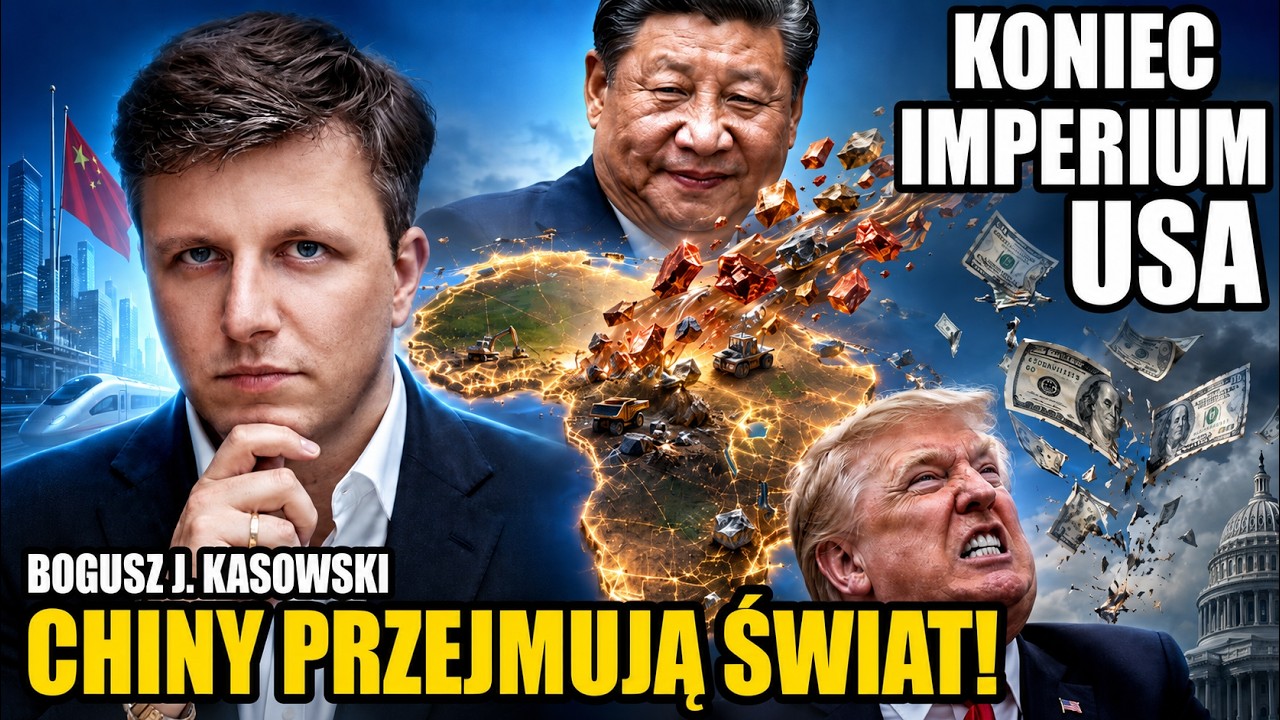 ZMIERZCH IMPERIUM! Jak Donald Trump poddaje świat i dlaczego Chiny już wygrały nową zimną wojnę?