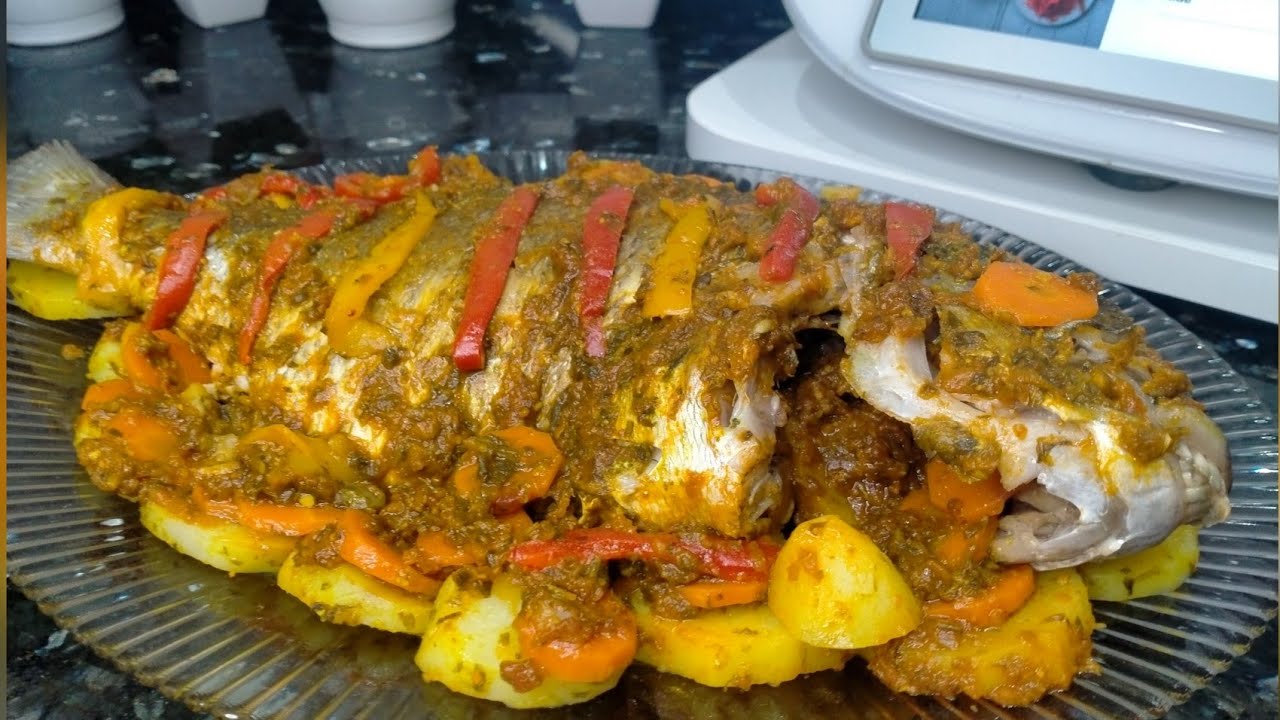 Poisson aux légumes au Thermomix