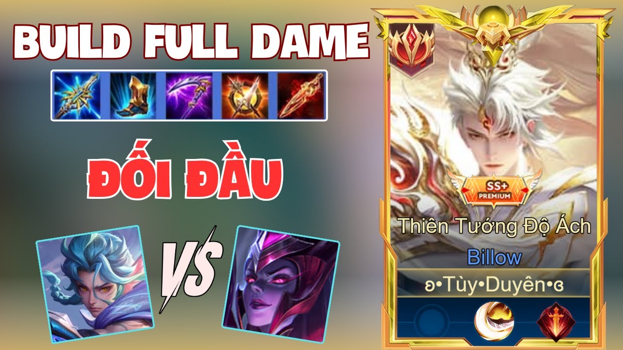 Billow Đi Top Đối Đầu Marja ntn? Build full dame khiến Marja kh&oacute;c th&eacute;t - Li&ecirc;n Qu&acirc;n