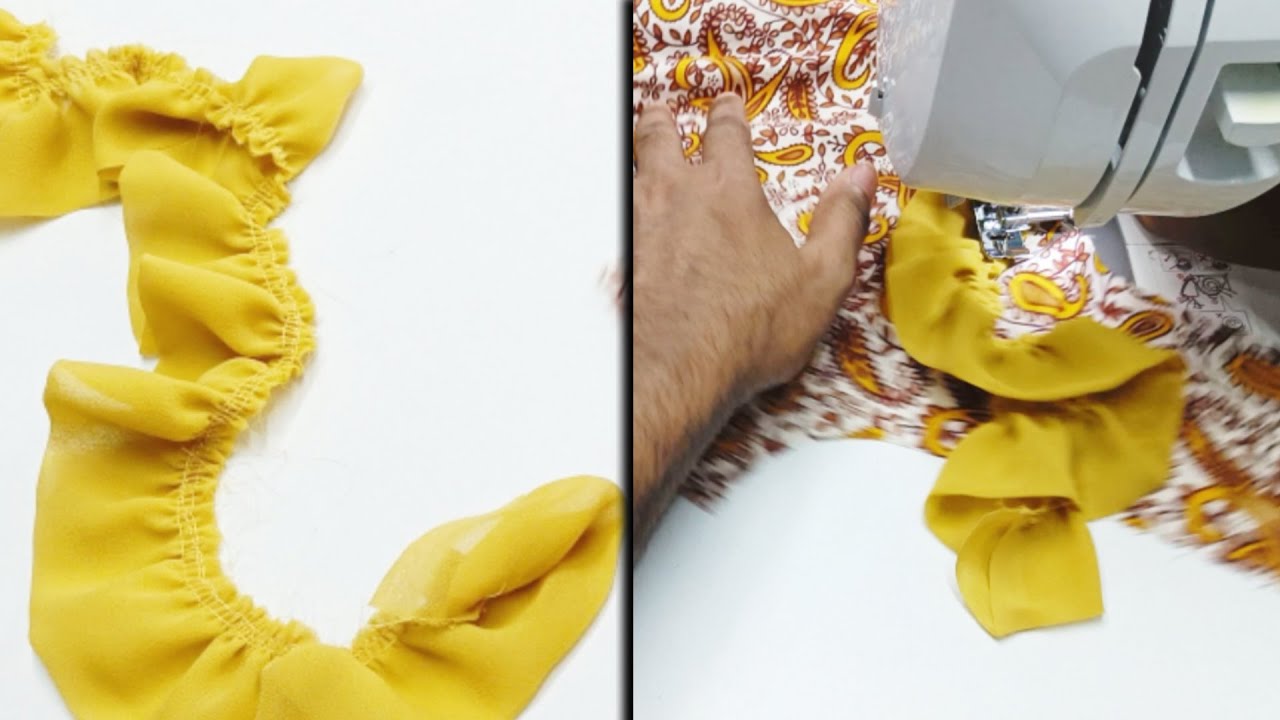 Ruffle Square Neck Sewing For Beginners | Neck Design Cutting And Stitching | Sewinterest
