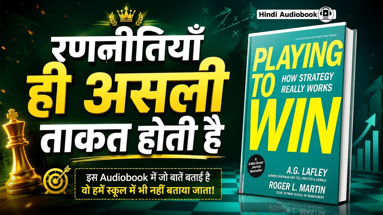 Playing to Win Hindi Audiobook Summary | How to Build a Winning Strategy | How to Create a Strategy 