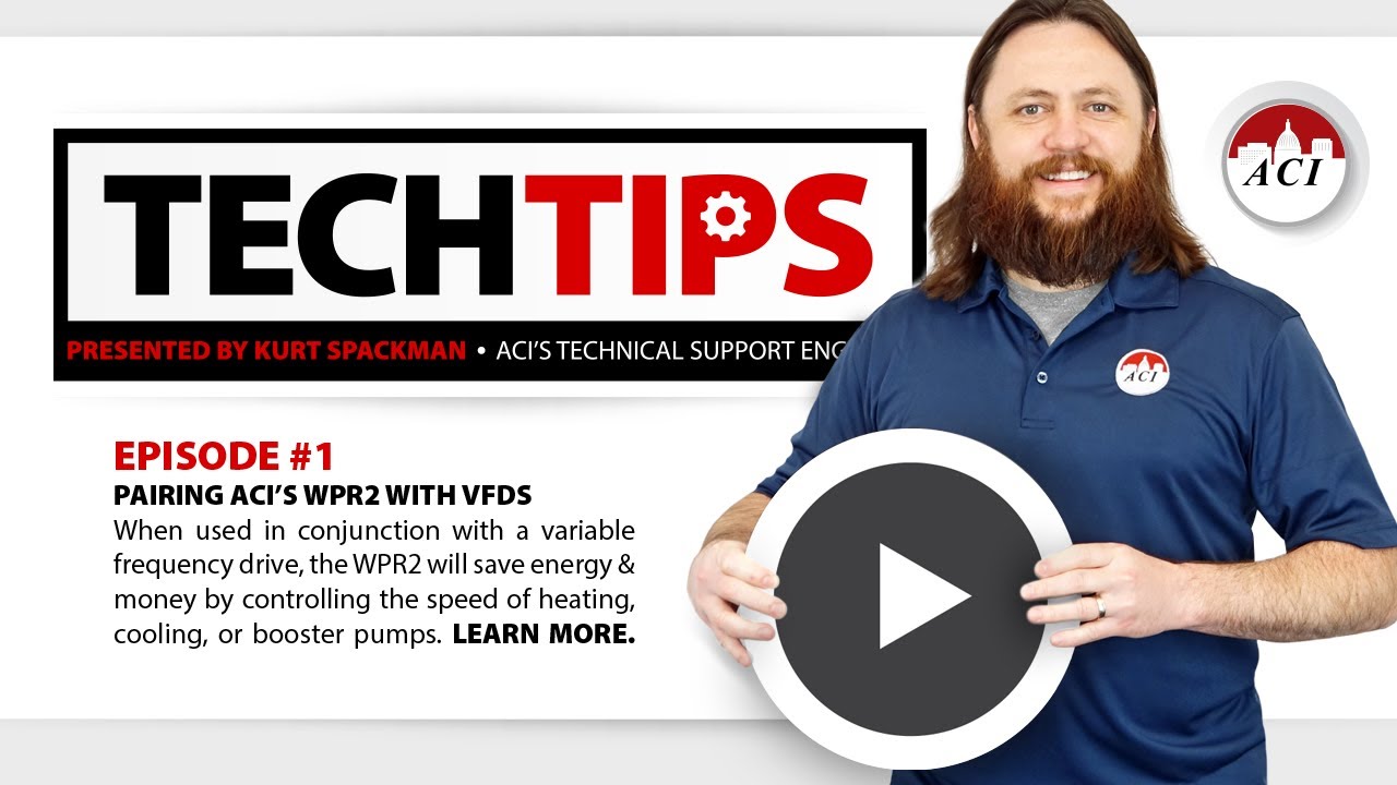 Tech Tips Episode #1 • Pairing ACI's WPR2 with VFDs
