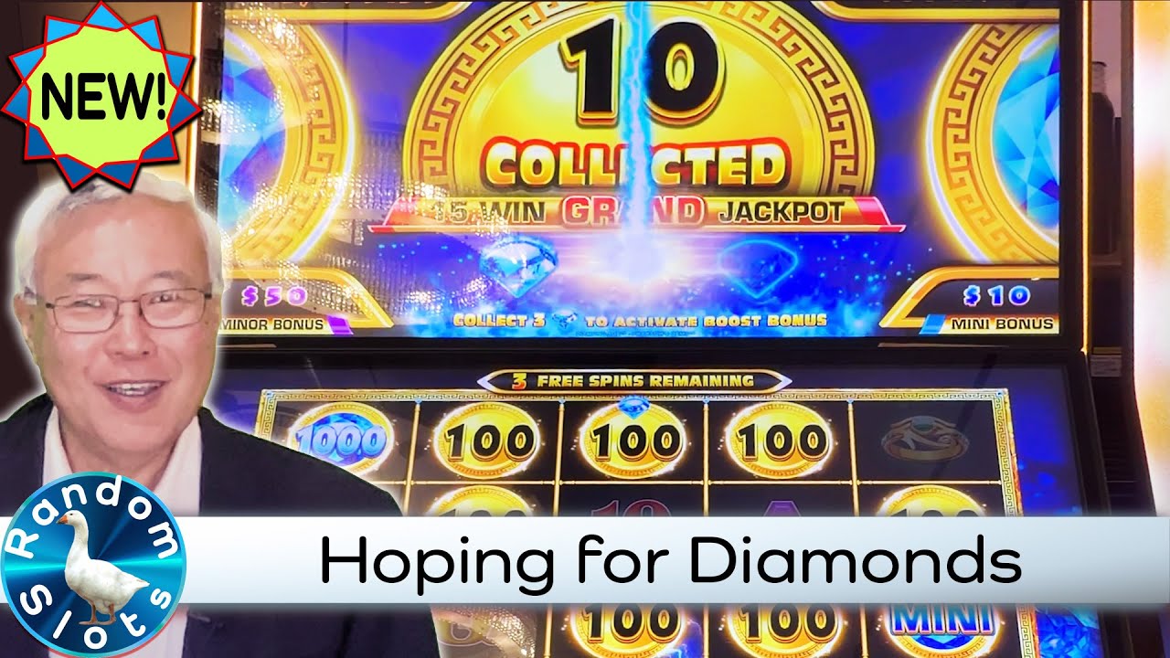 Diamond Age Pharaoh's Gems Slot Machine Bonus