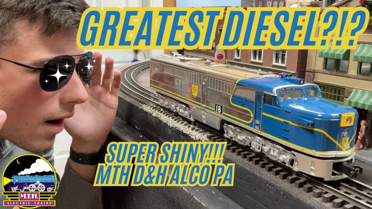 The NICEST (and SHINIEST) O Gauge Diesel!!
