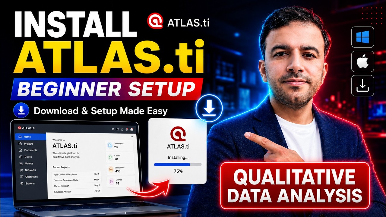 How to Get ATLAS.ti Free (2025) | Download, Install & Activate License - Step-by-Step Guide