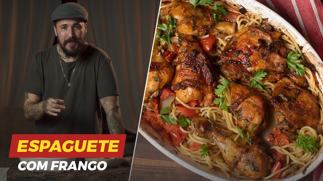 MACARRONADA COM FRANGO ASSADO | Temporada de inverno | Léo Abreu