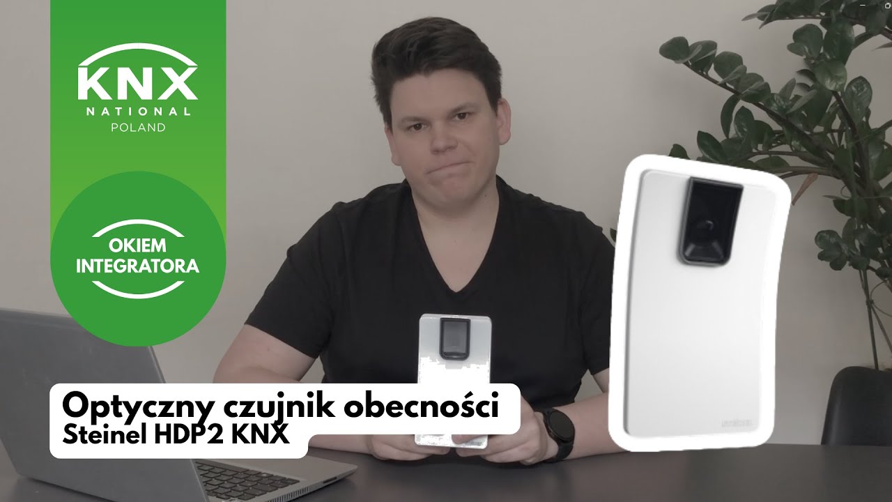 Optyczny czujnik obecności Steinel HDP2 KNX | OKIEM INTEGRATORA KNX