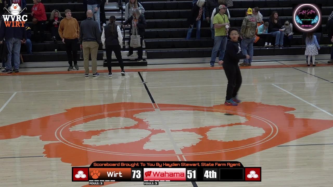 Wirt Vs Wahama Boys Basketball